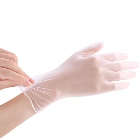 Clear Vinyl Food Safe Gloves - Discount Coffee Beans
