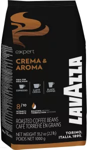 Lavazza EXPERT Black Crema Aroma Coffee Beans 6 x 1 KG