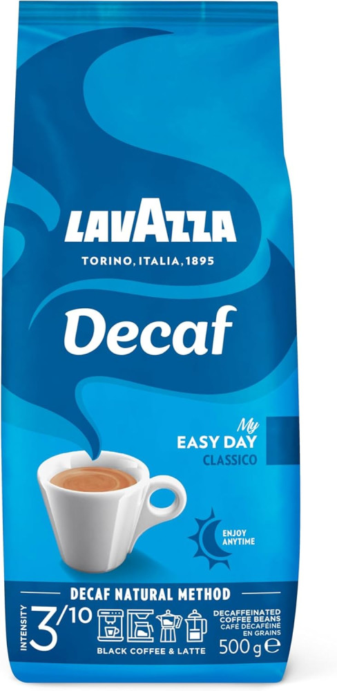 Lavazza Decaf Classico Coffee Beans 500g