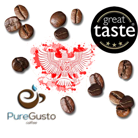 PureGusto Valentia Coffee 6 x 1 KG