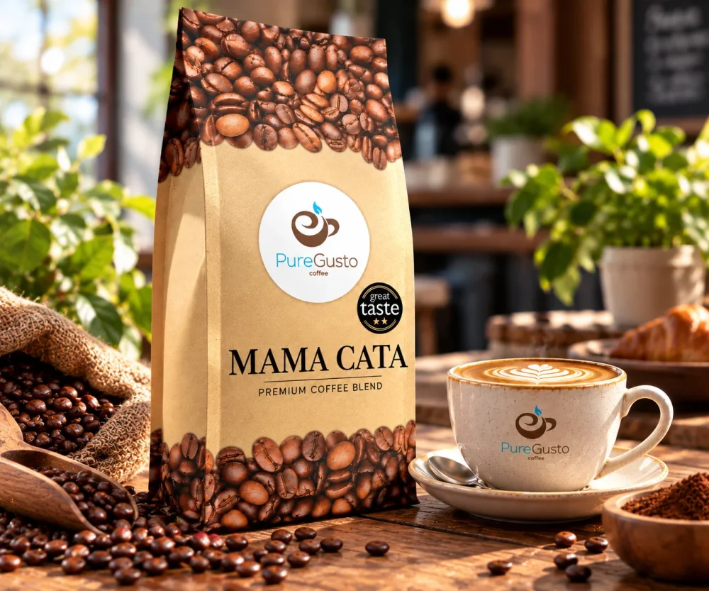 PureGusto MAMA CATA - Discount Coffee Beans