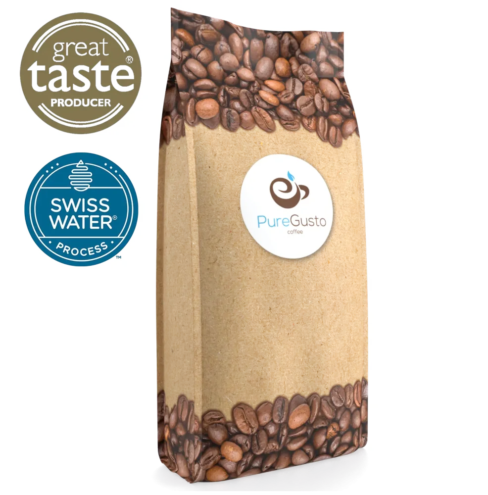 PureGusto - Swiss Water Decaf - 908g - MEGA DEAL - Discount Coffee Beans
